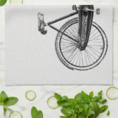 Handtuchfahrrad Blume Fahrrad Küchentuch (Gefaltet)