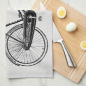 Handtuchfahrrad Blume Fahrrad Küchentuch (Viertel Falte)