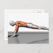 Handtuchfliege Postkarte (Vorne/Hinten)