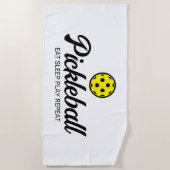Handtuchgeschenk für Picklebal Strandtuch (Vorderseite)