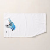 Handtuchhalter: Blue Bird Badhandtuch Set (Handtuch)