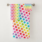 Handtuchhalter - Set - Regenbogensteine (Insitu)