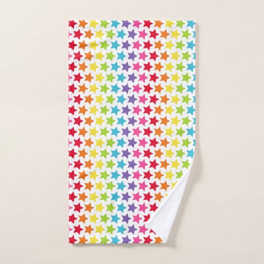 Handtuchhalter - Set - Regenbogensteine (Handtuch)