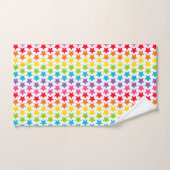 Handtuchhalter - Set - Regenbogensteine (Handtuch)