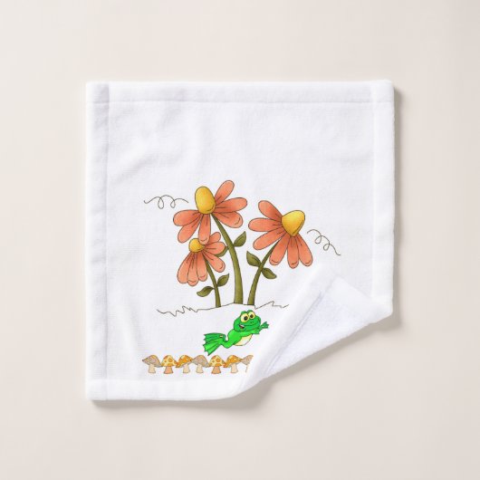 Handtuchhalter Sets Froschmäschraum (Waschlappen)