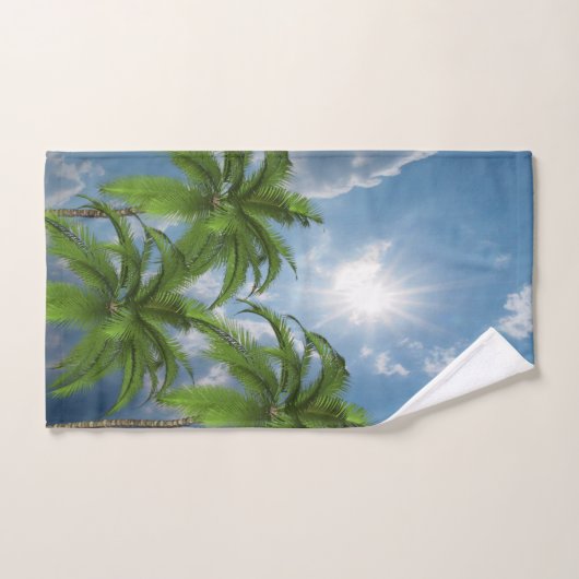 Handtuchhalter Sets Palme Tree (Handtuch)