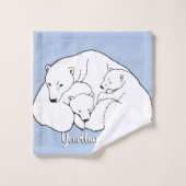 Handtuchhandtuch für Bären Set Handtücher für Bäre (Waschlappen)