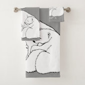 Handtuchhandtuch für Bären Set Handtücher für Bäre (Insitu)