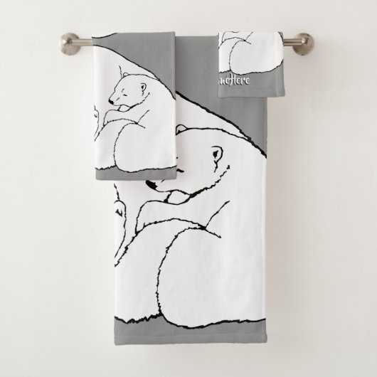 Handtuchhandtuch für Bären Set Handtücher für Bäre (Insitu)