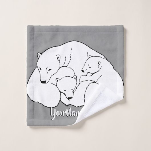 Handtuchhandtuch für Bären Set Handtücher für Bäre (Waschlappen)