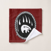 Handtuchhandtuch für Bären Set Handtücher für Trib (Waschlappen)