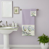 Handtuchhandtuch für Lotus und Libellen Badhandtuch Set