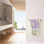 Handtuchhandtuch für Lotus und Libellen Badhandtuch Set