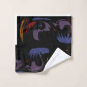 Handtuchhandtuch-Set mit einzigartigen abstrakten Badhandtuch Set (Waschlappen)