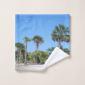 Handtuchhandtuch-Set Palm Trees Badhandtuch Set (Waschlappen)