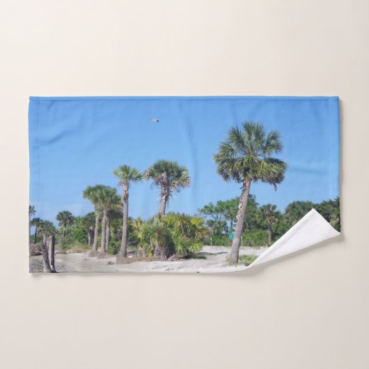 Handtuchhandtuch-Set Palm Trees Badhandtuch Set (Handtuch)