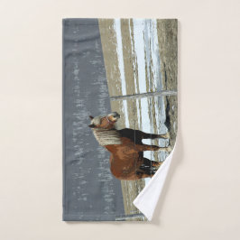 Handtuchhandtuch vom belgischen Pferd Handtuch