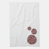 Handtuchhandtuch von Red Machines Geschirrtuch (Vertikal)