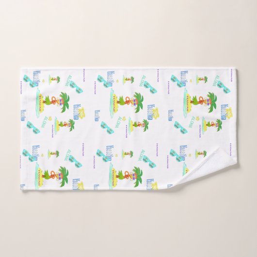 Handtuchpalme (Urlaubsmuster) Set (Handtuch)