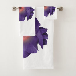 Handtuchschwert Lily Indigo Pink Badhandtuch Set