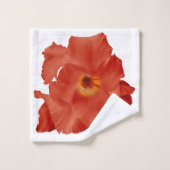 Handtuchschwert Lippengelb Badhandtuch Set (Waschlappen)