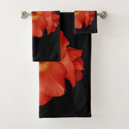 Handtuchschwert Lippengelb Badhandtuch Set