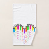 Handtuchspuren Badhandtuch Set (Handtuch)