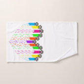 Handtuchspuren Badhandtuch Set (Handtuch)