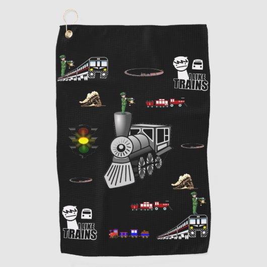 Handtuchzug Golfhandtuch (Vorderseite)