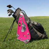 Handtuchzug Golfhandtuch (Gras)