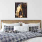 Handtür-Klopfer nah-up, Mexiko Leinwanddruck (Insitu (Schlafzimmer))
