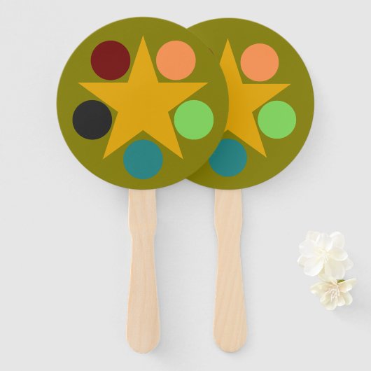 Handventilator Fächer (Vorne und Hinten)