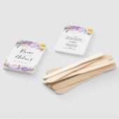 Handventilator für lila, Lavendel- und Zitronenpro Fächer (Non-assembled)