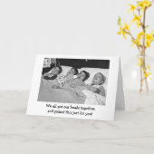 Handverlesen Karte (Gelbe Blume)