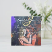 Handverschluss Einladung (Stehend Vorderseite)