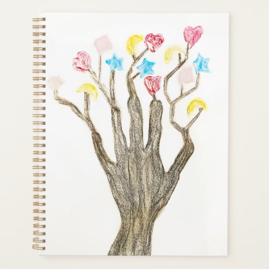 Handvoll Baum der Formen Planer (Vorderseite)