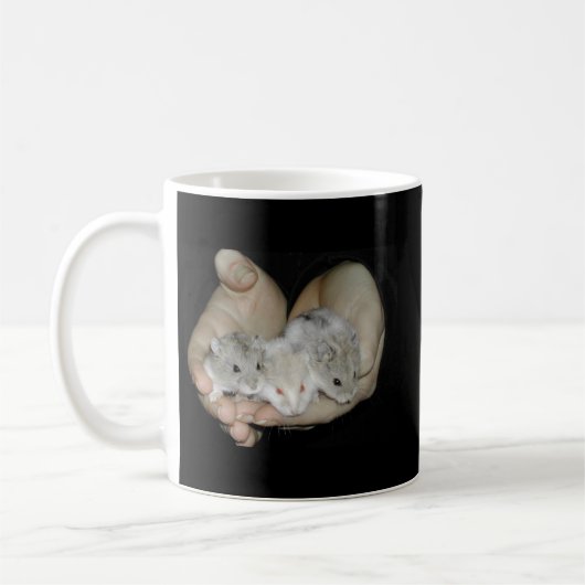 Handvoll Hamster Kaffeetasse (Links)