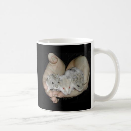 Handvoll Hamster Kaffeetasse (Rechts)