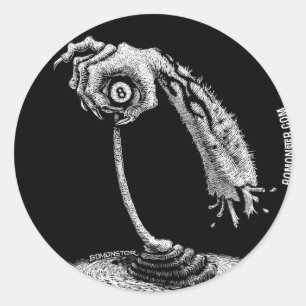 Handvoll O übersetzt Aufkleber