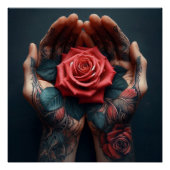 Handvoll Rose Poster (Vorderseite)