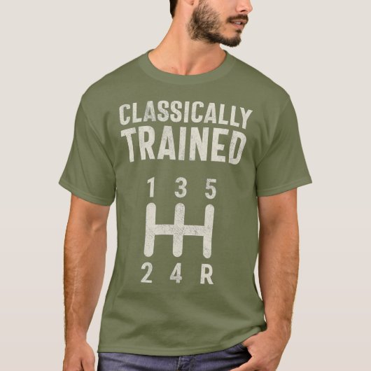 Handwagen mit klassischem Tragetreiber T-Shirt (Vorderseite)