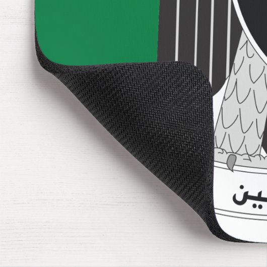 Handwappen Mousepad (Ecke)