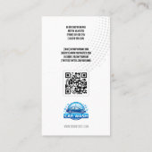 Handwaschanlagen | Autowaschen Visitenkarte (Rückseite)