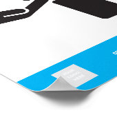 Handwaschbecken Poster (Ecke)