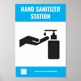 Handwaschbecken Poster