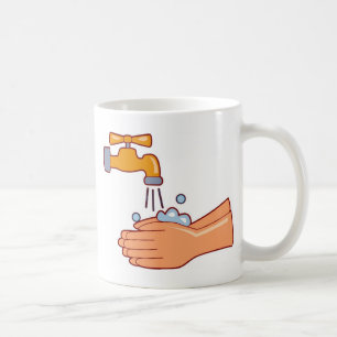 Handwäsche300 HANDWASHING CLEANLINESS HEALTH REMI Kaffeetasse