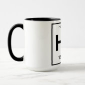 Handwavium Tasse - Schwarzweiss (Links)
