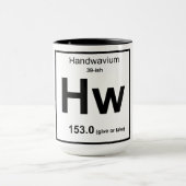 Handwavium Tasse - Schwarzweiss (Zentrum)
