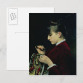 Handwerk, 1887 postkarte (Vorne/Hinten)