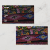 Handwerk, Chichicastenango, Guatemala Visitenkarte (Vorne/Hinten)